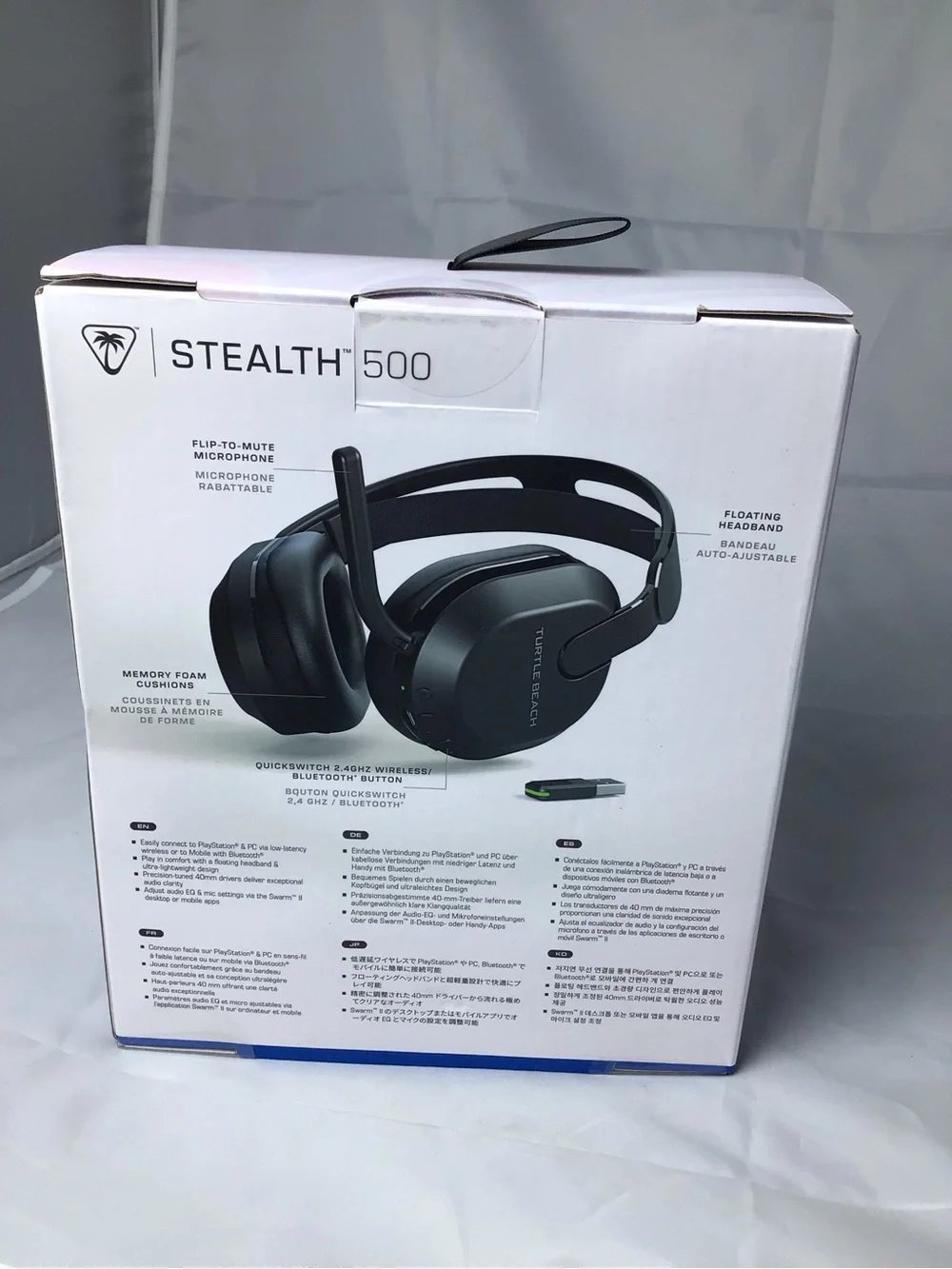 Stealth 500 Wireless Bluetooth Gaming Headset - Black
